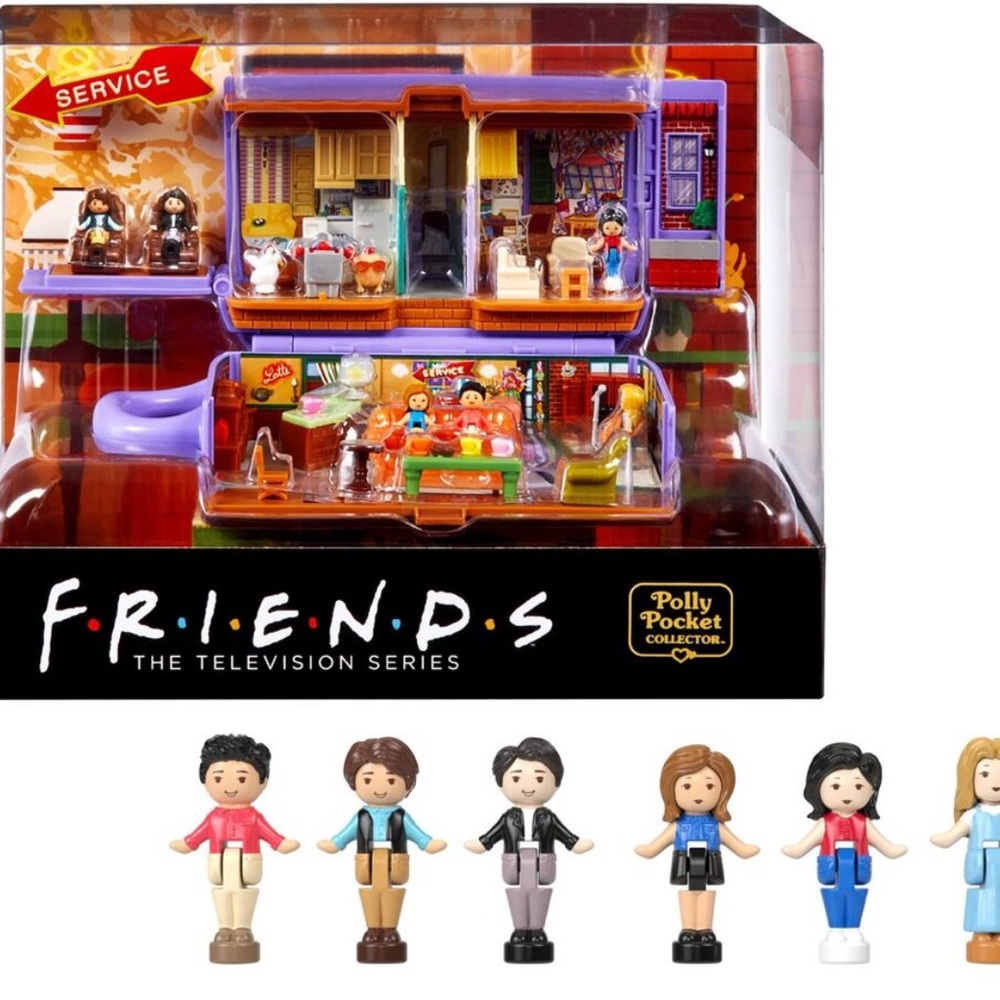 NEVER OPENED COLLECTORS ITEM Polly Pocket Collection FRIENDS Television Series